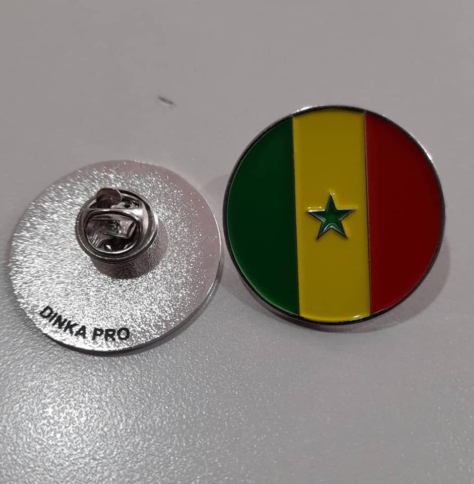 Pins Drapeau Sénégal : 2.000 CFA