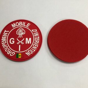 Écusson PVC en Plastique GMI : Distinction et Durabilité pour Votre Uniforme