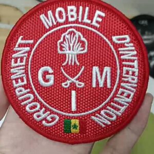 Écusson broderie police nationale - gmi : 2.000 CFA